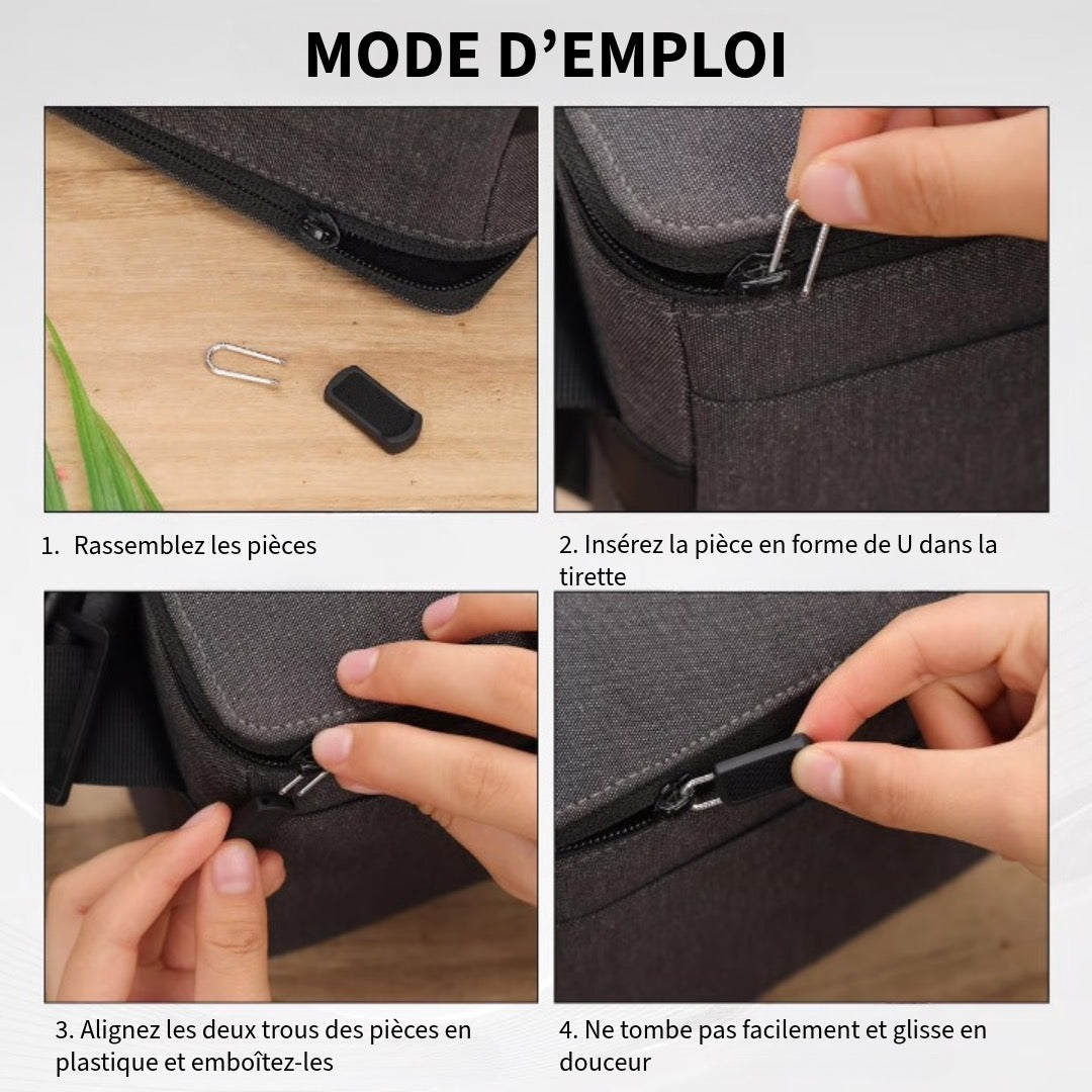 Remplacement Universel de Fermeture Éclair