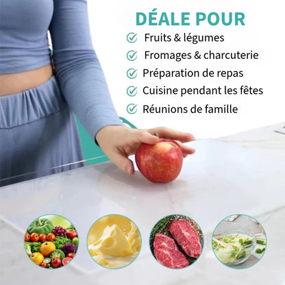 Planche à Découper en Acrylique avec Bord