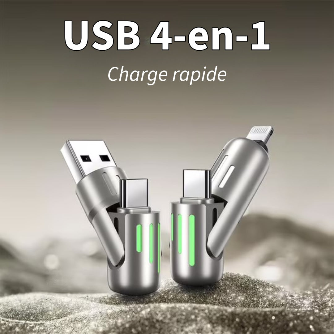 Câble de Charge 4-en-1