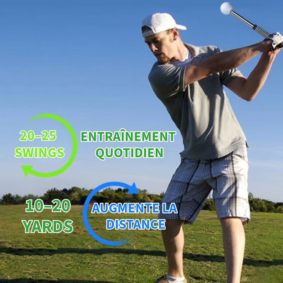 Club télescopique, aide d’entraînement au golf extensible