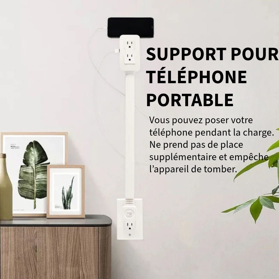 Adaptateur de Prise Pivotant