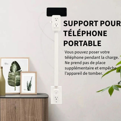 Adaptateur de Prise Pivotant