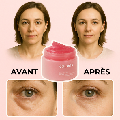 Masque visage au collagène