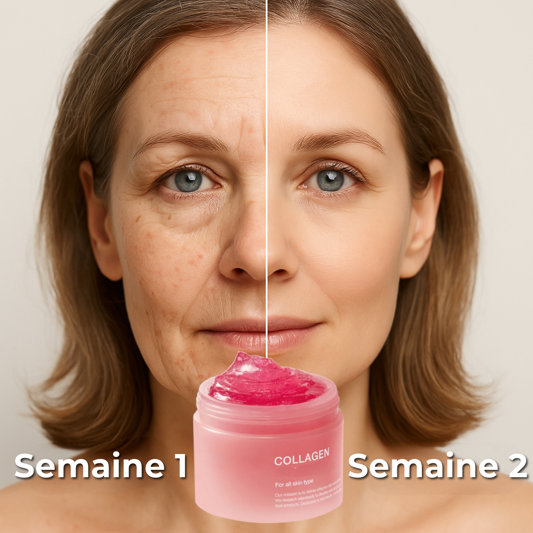 Masque visage au collagène