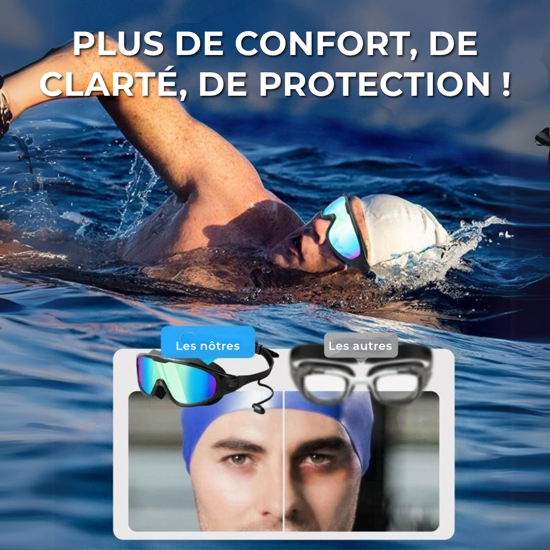 Lunettes de natation anti-fuite