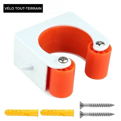Support de roue de vélo gain de place