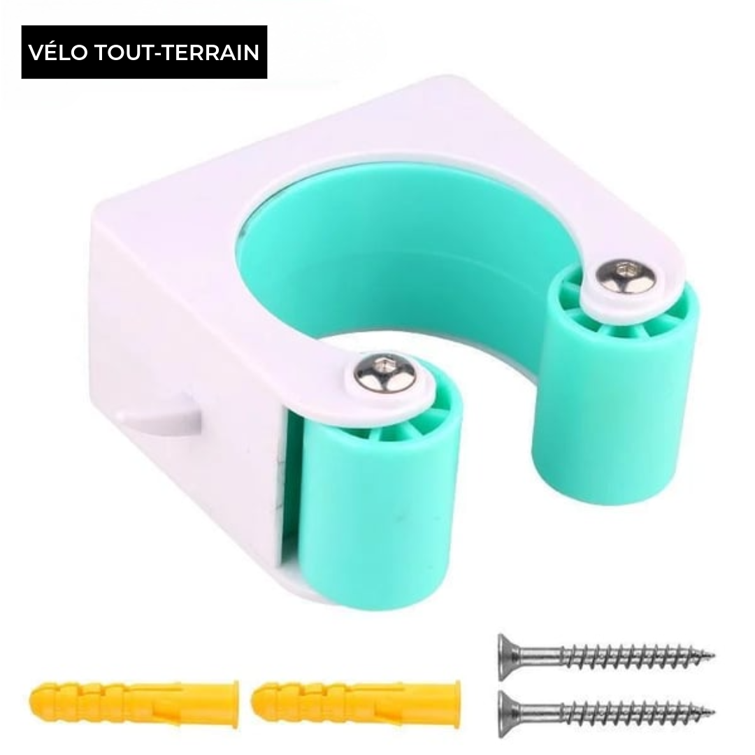 Support de roue de vélo gain de place