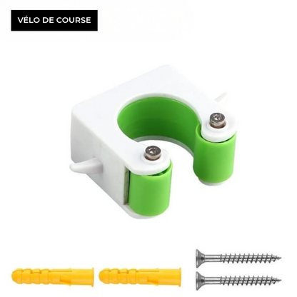 Support de roue de vélo gain de place