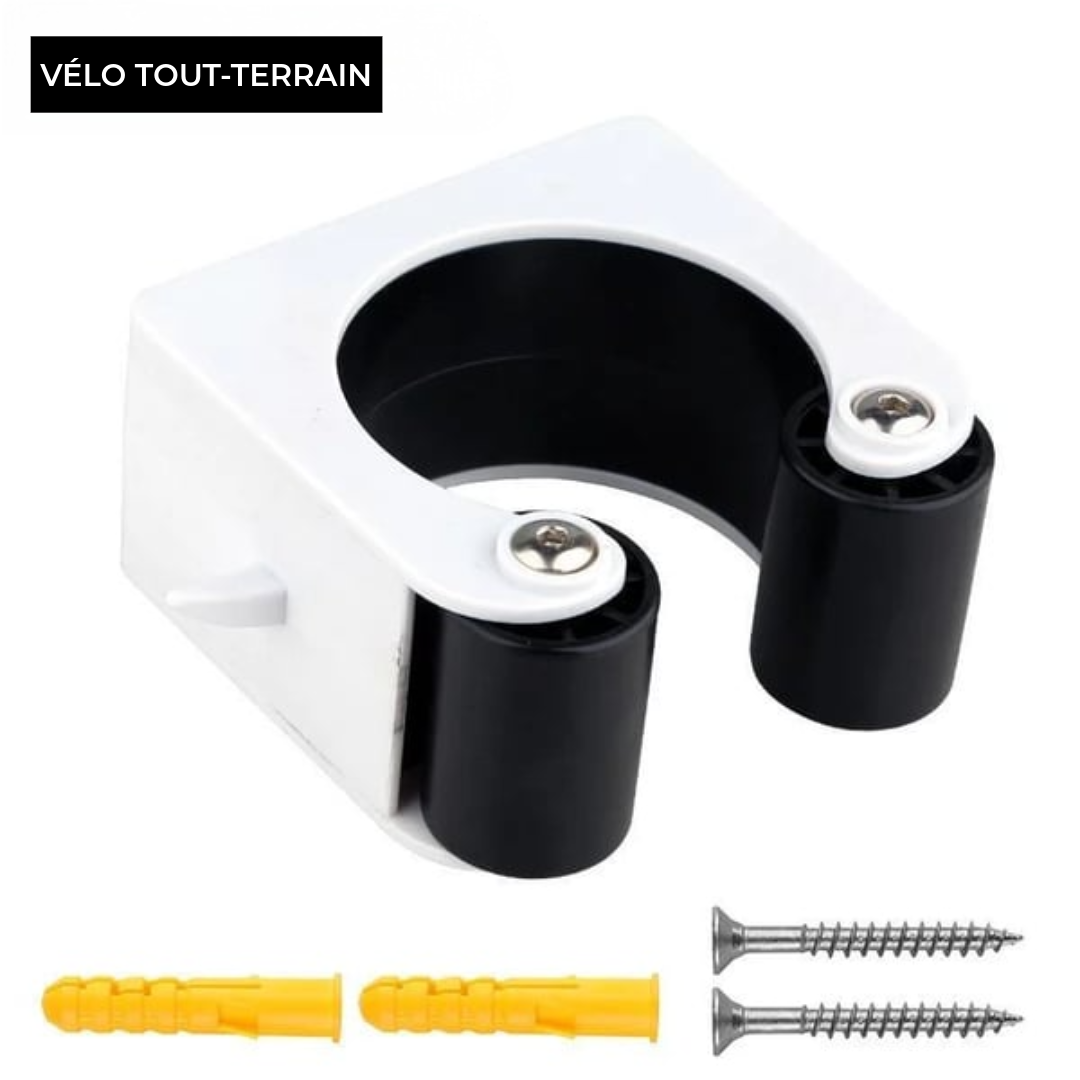 Support de roue de vélo gain de place