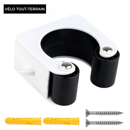 Support de roue de vélo gain de place