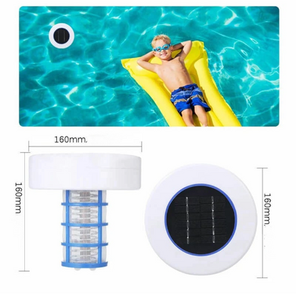 Ioniseur de piscine à énergie solaire