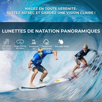 Lunettes de natation anti-fuite