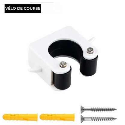 Support de roue de vélo gain de place