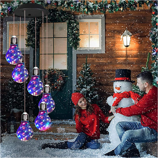 Lampes solaires LED colorées