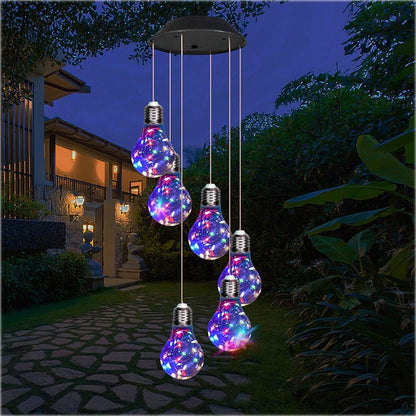 Lampes solaires LED colorées