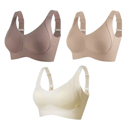 Soutien-gorge push-up sans armatures | Lot de 3