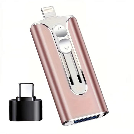 Clé USB Professionnelle avec adaptateur USB-C