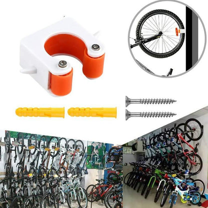 Support de roue de vélo gain de place