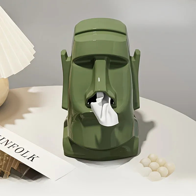Moai Tiki Boîte à Mouchoirs